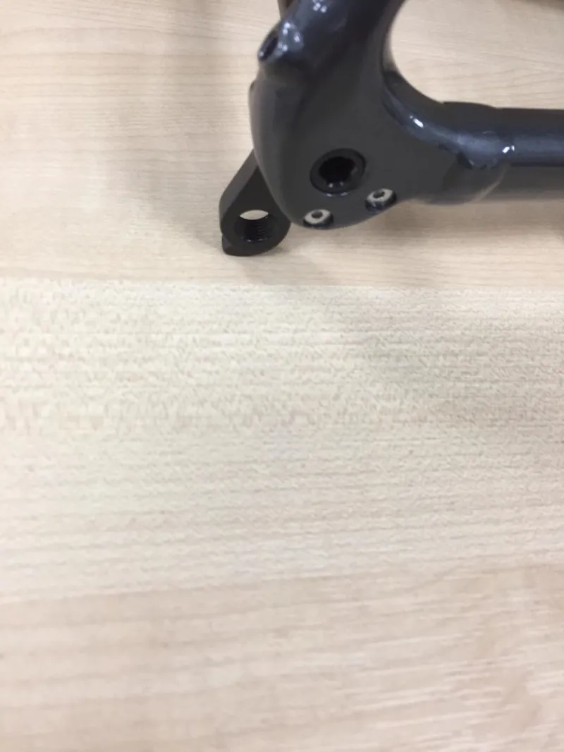 Ex Display Trek Crockett Disc Cyclocross Bike Frameset 56cm 2021 in Black-6